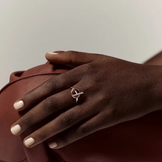 HERMES∽Bague Echappee PMエシャぺ ダイア.∽.パリ本店速達..☆ Hermes, Echappee, diamond, ring